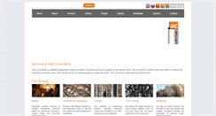 Desktop Screenshot of amcconsultants.com